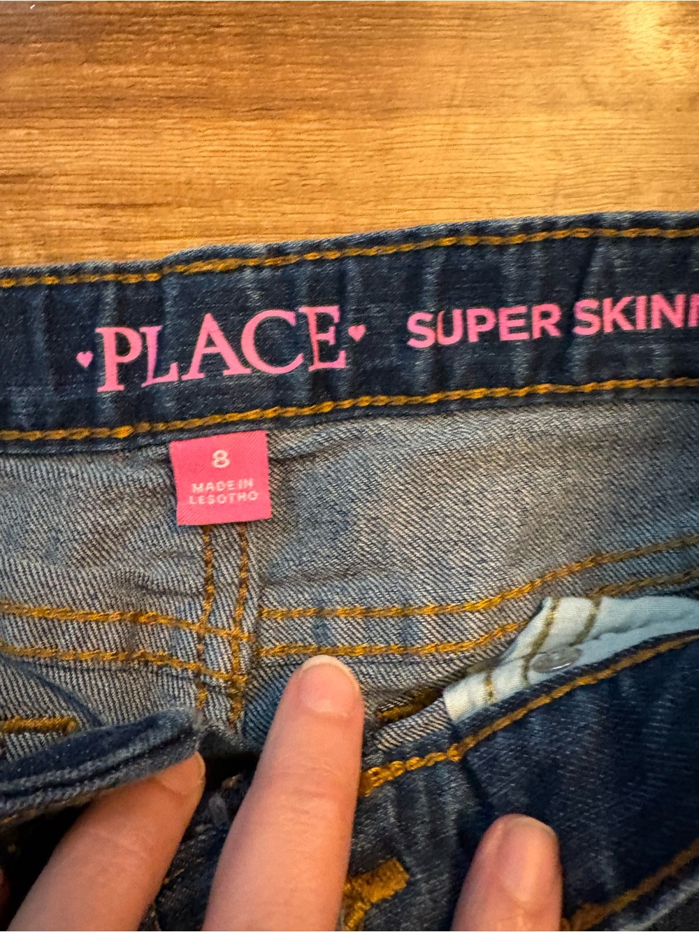 Place Girls Denim Jeans Duo - Light Blue & Dark Blue - Picture 3 of 3